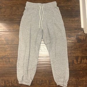 h&m gray sweatpants